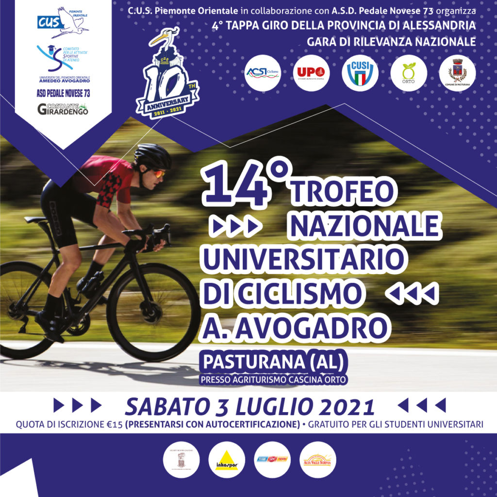 14° Trofeo Nazionale di Ciclismo di “A. Avogadro”